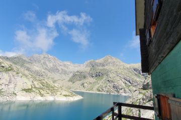 vista sul Lago di Valsoera