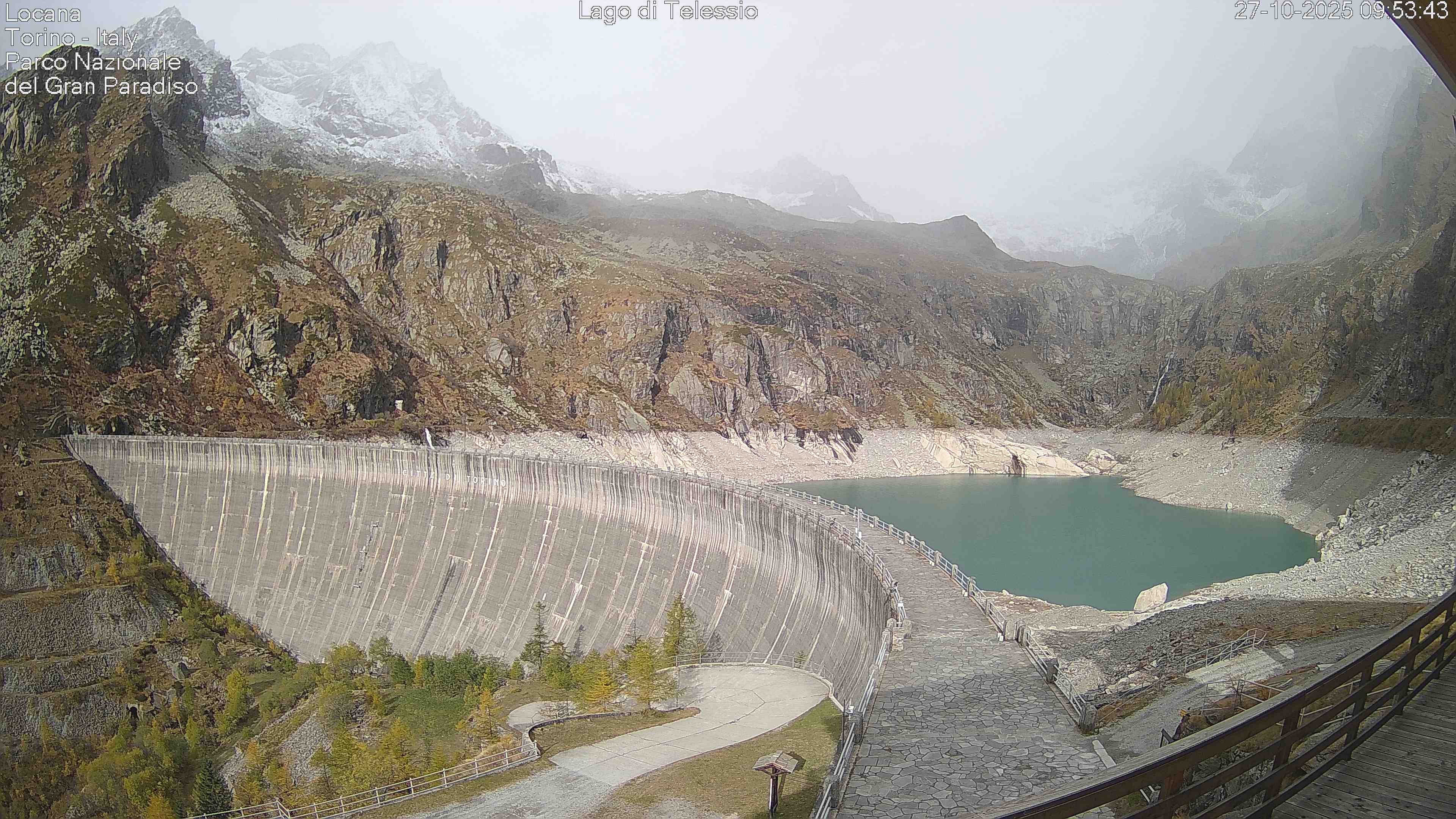 immagine della webcam nei dintorni di Ronco Canavese: webcam Locana