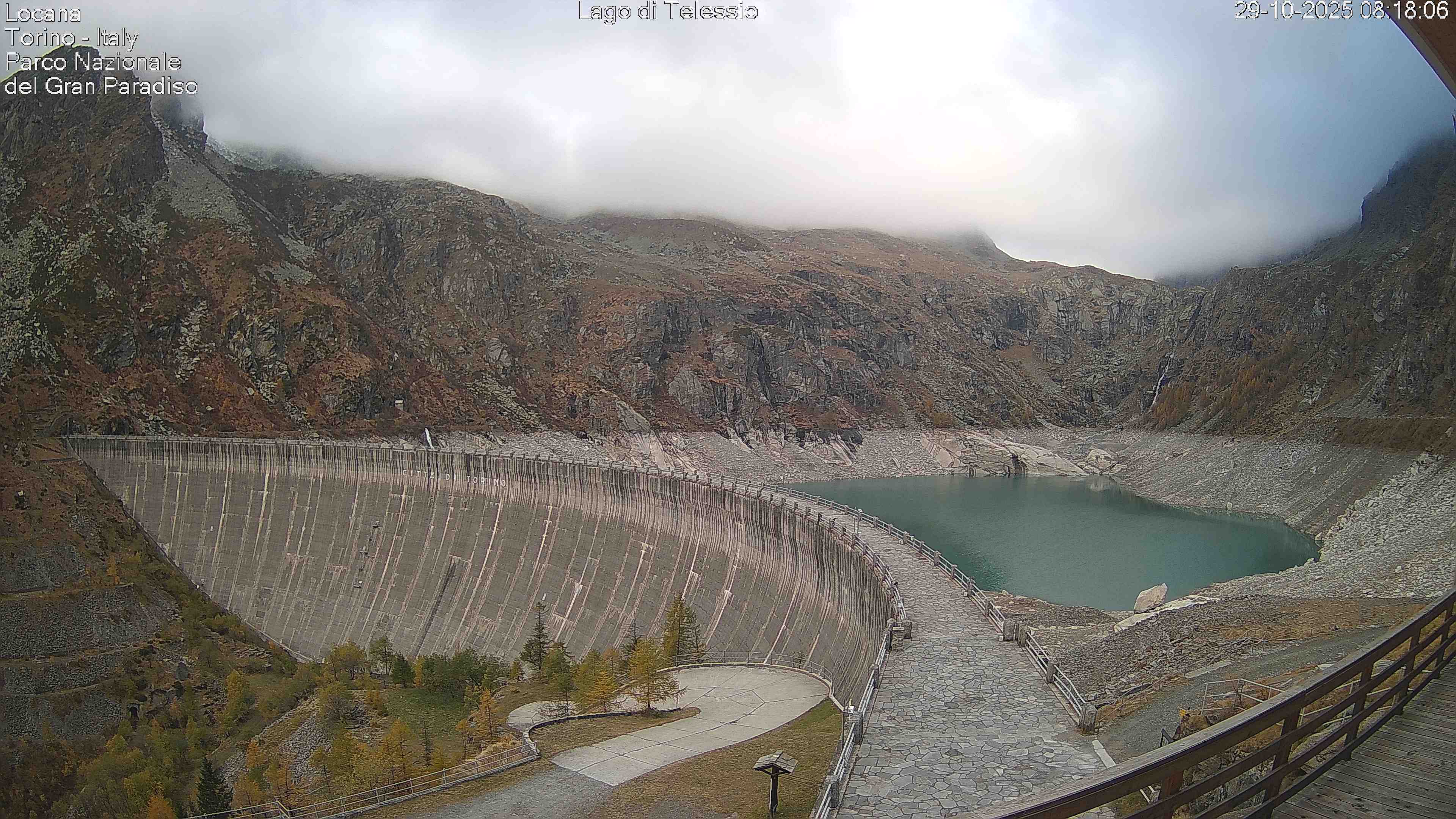 immagine della webcam nei dintorni di San Colombano Belmonte: webcam Locana