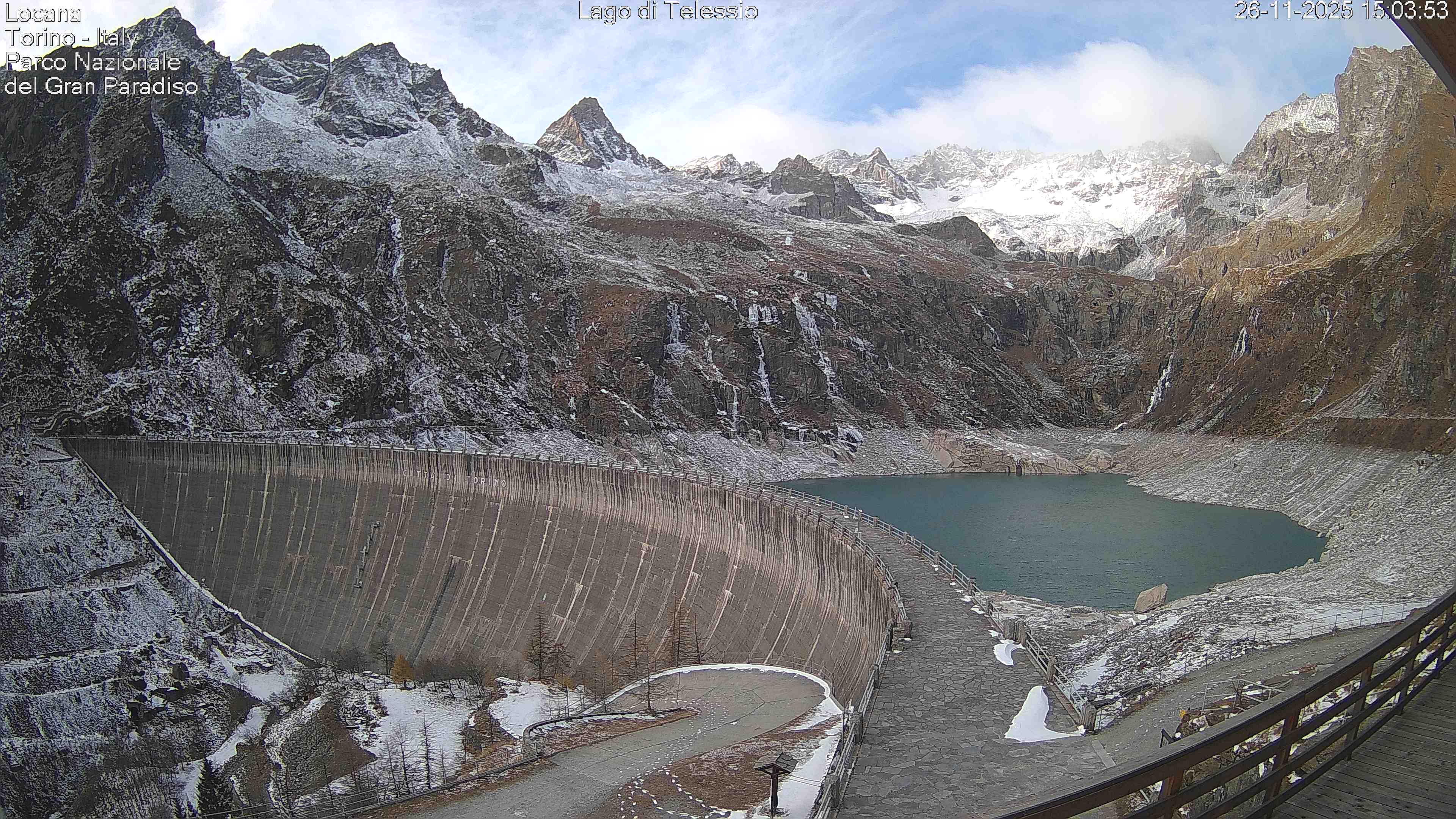 immagine della webcam nei dintorni di Coassolo Torinese: webcam Locana