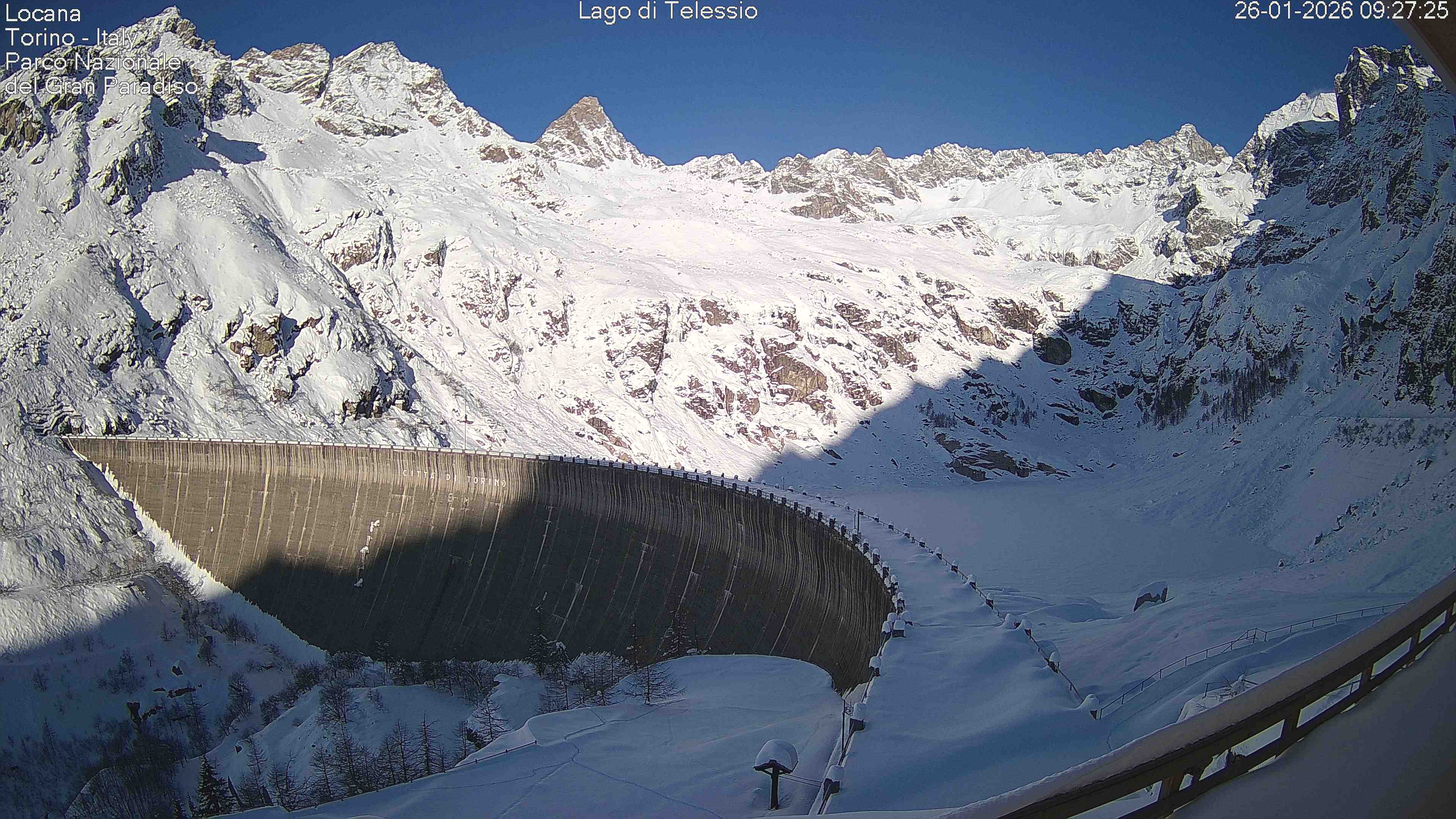 immagine della webcam nei dintorni di Ingria: webcam Locana
