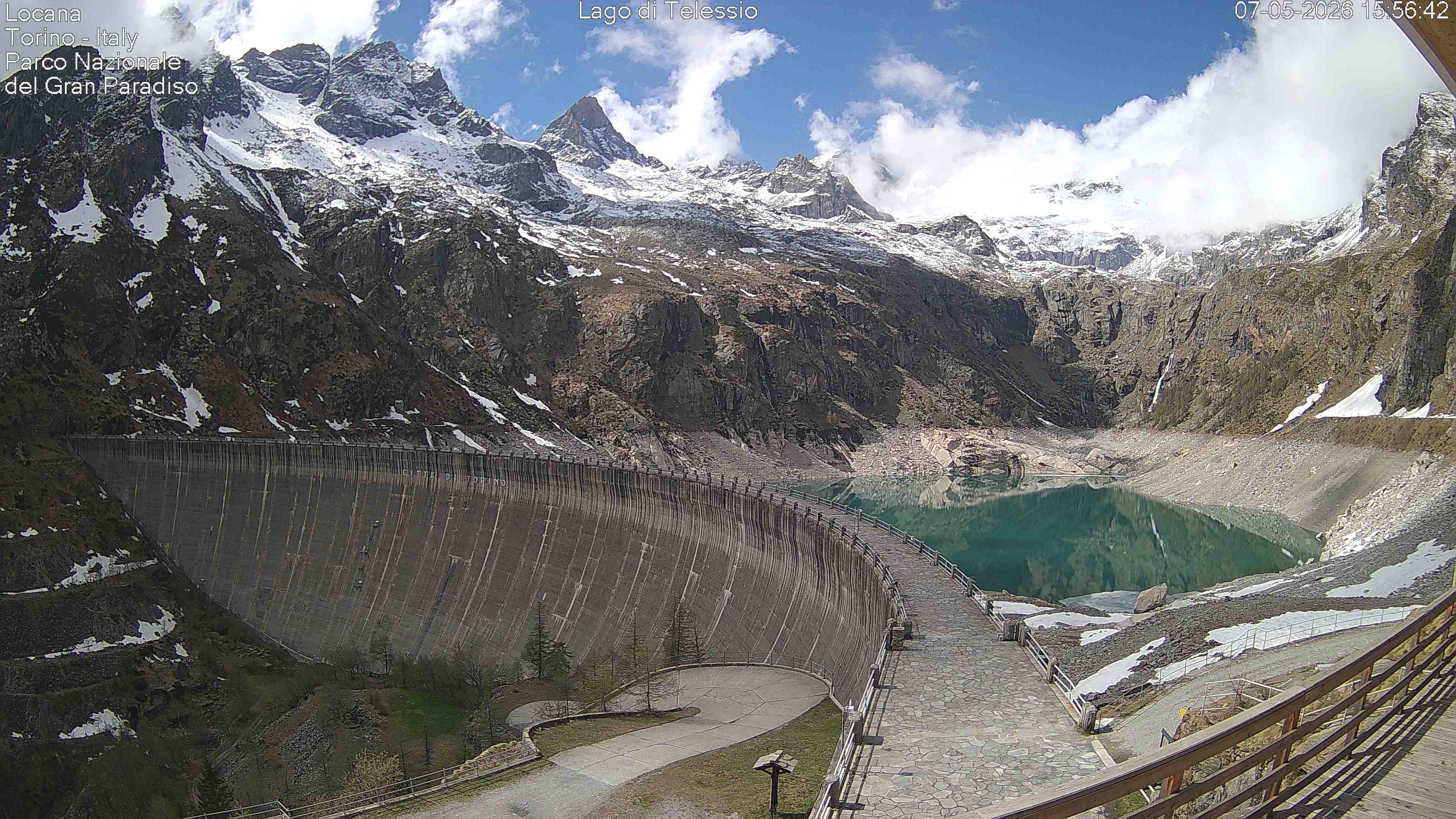 immagine della webcam nei dintorni di Noasca: webcam Locana