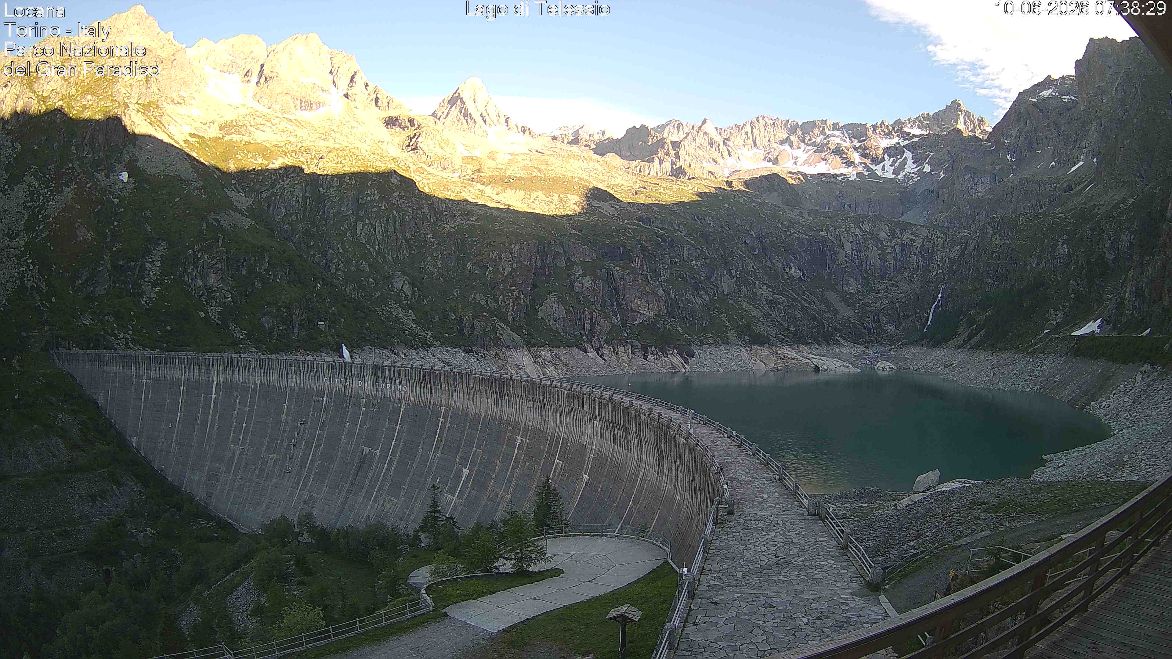 immagine della webcam nei dintorni di Lanzo Torinese: webcam Locana