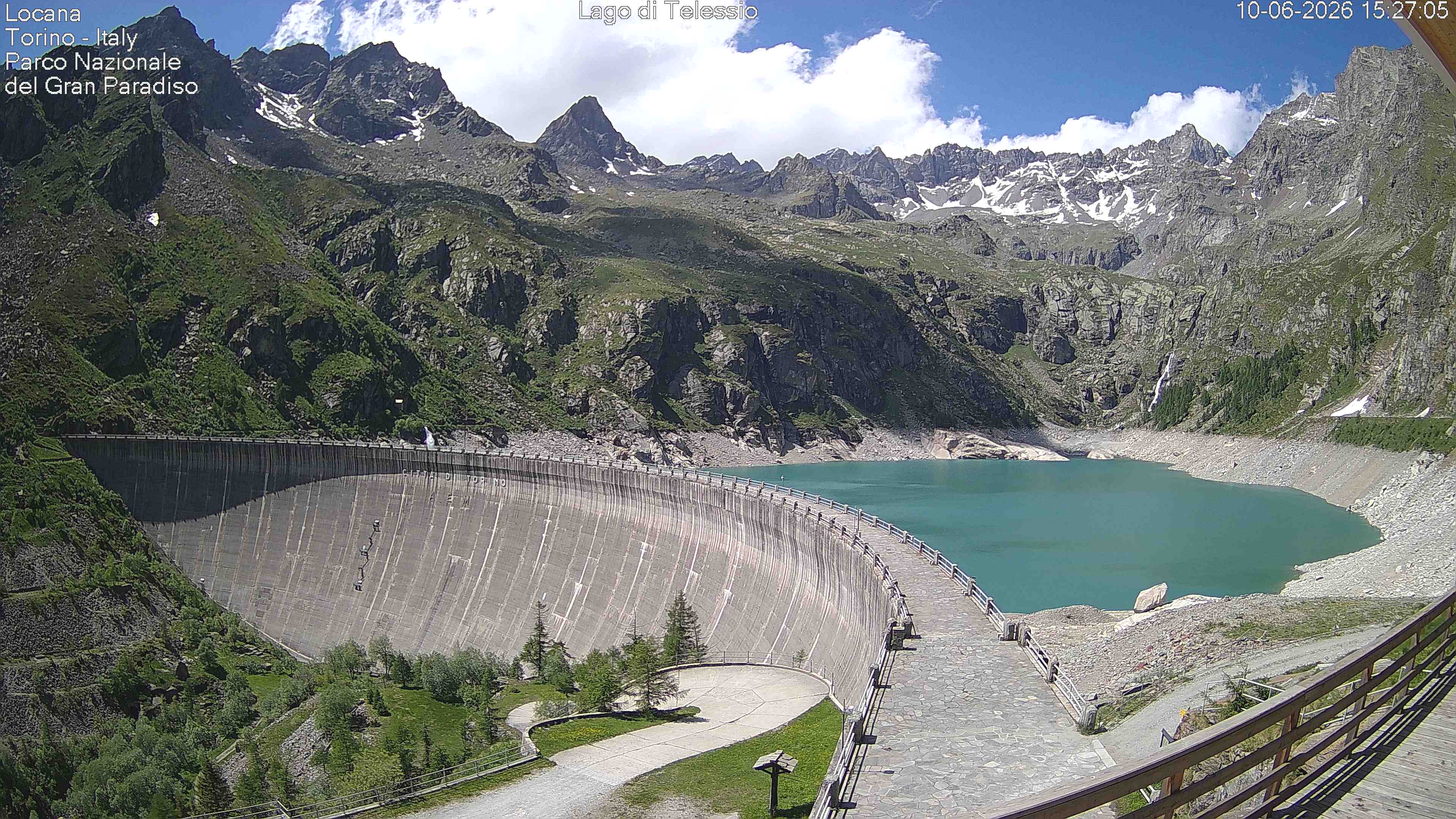 immagine della webcam nei dintorni di Lanzo Torinese: webcam Locana