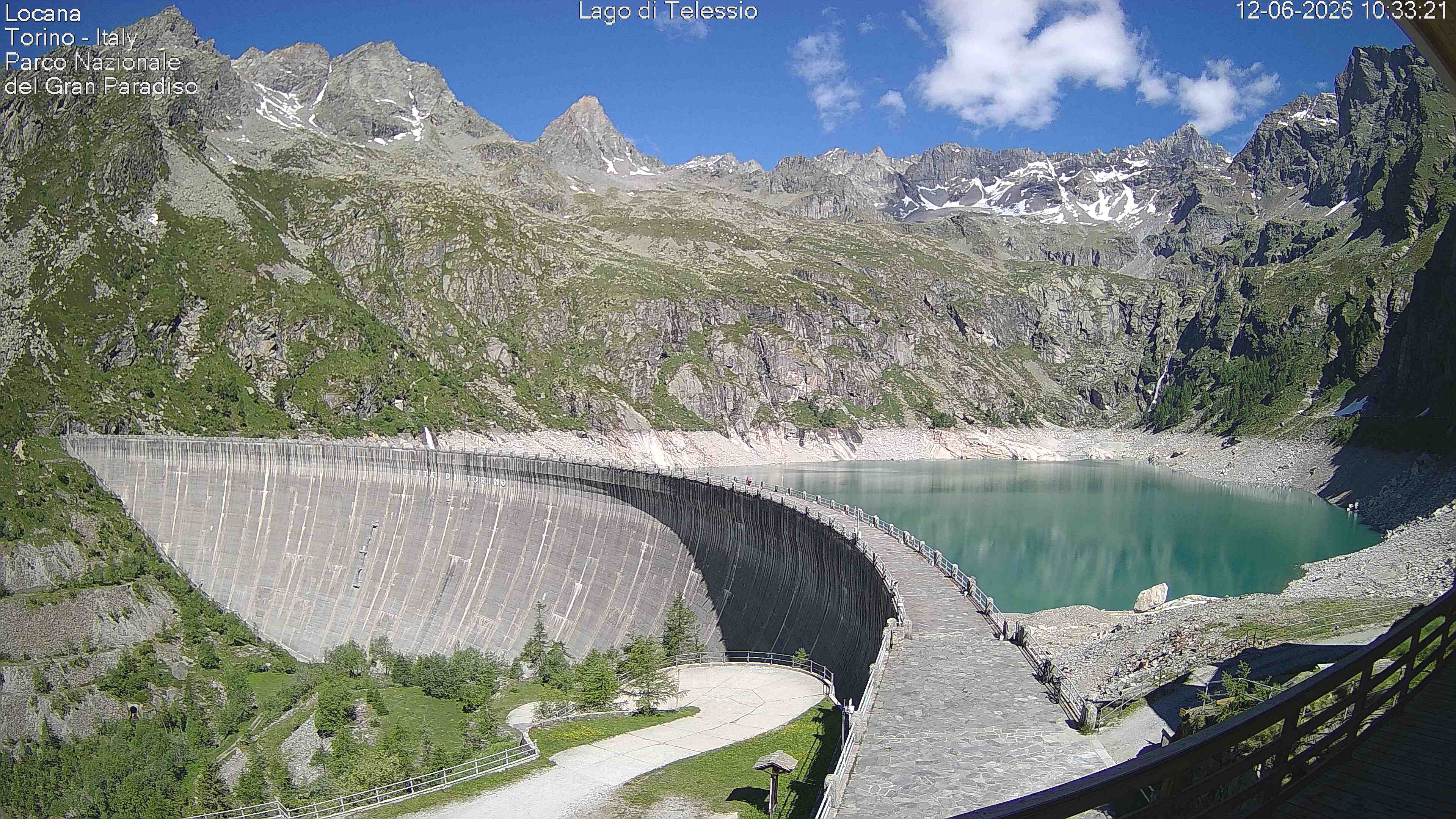 immagine della webcam nei dintorni di Frassinetto: webcam Locana