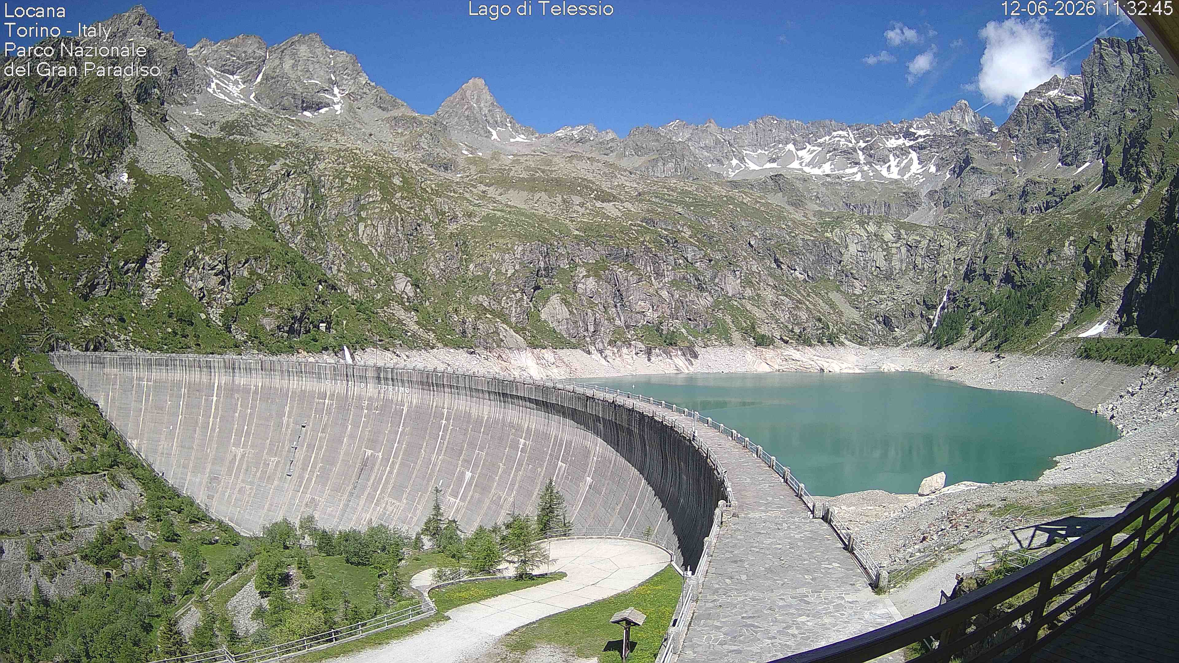 immagine della webcam nei dintorni di Frassinetto: webcam Locana