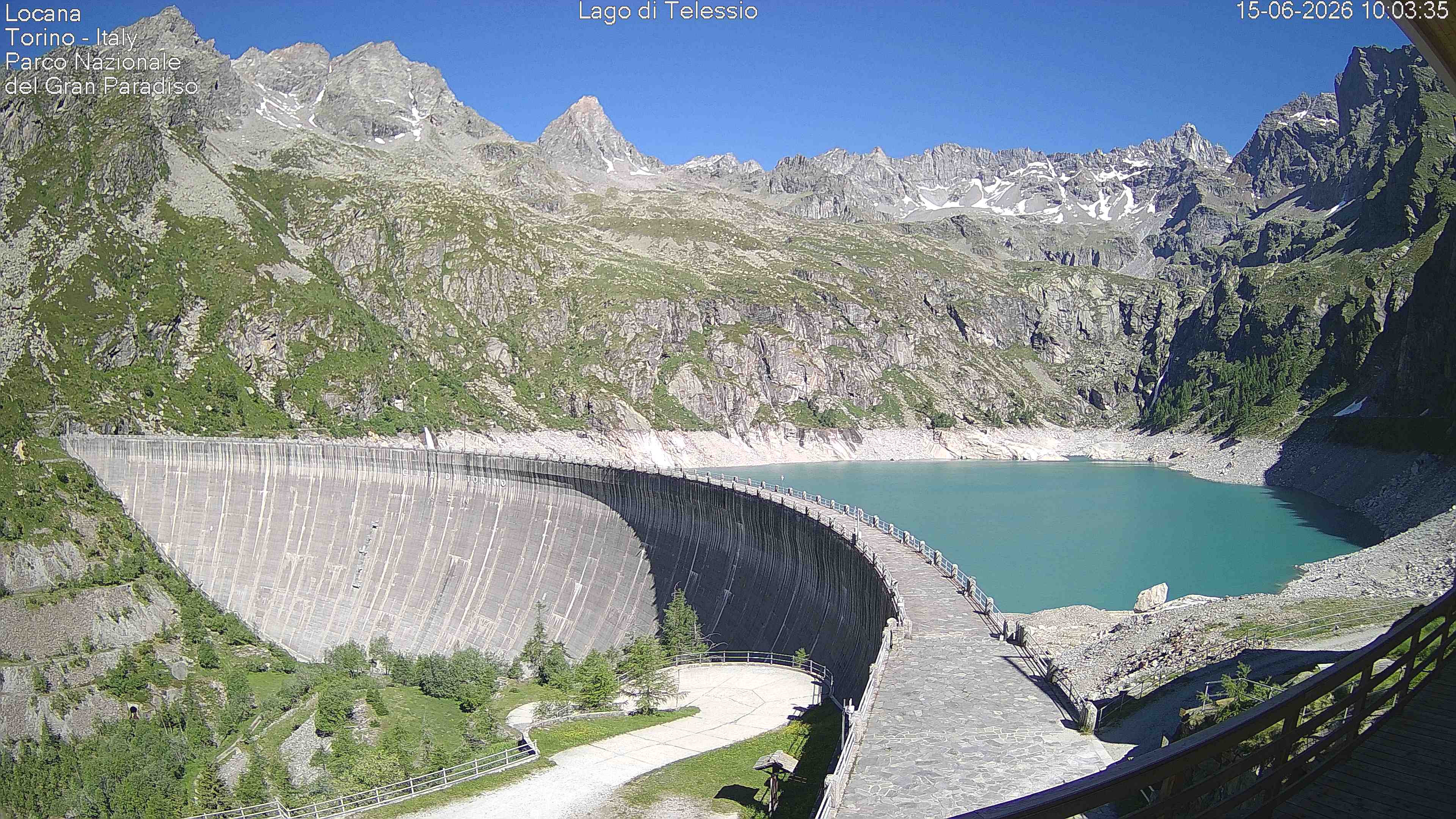 immagine della webcam nei dintorni di Grand Crot: webcam Locana