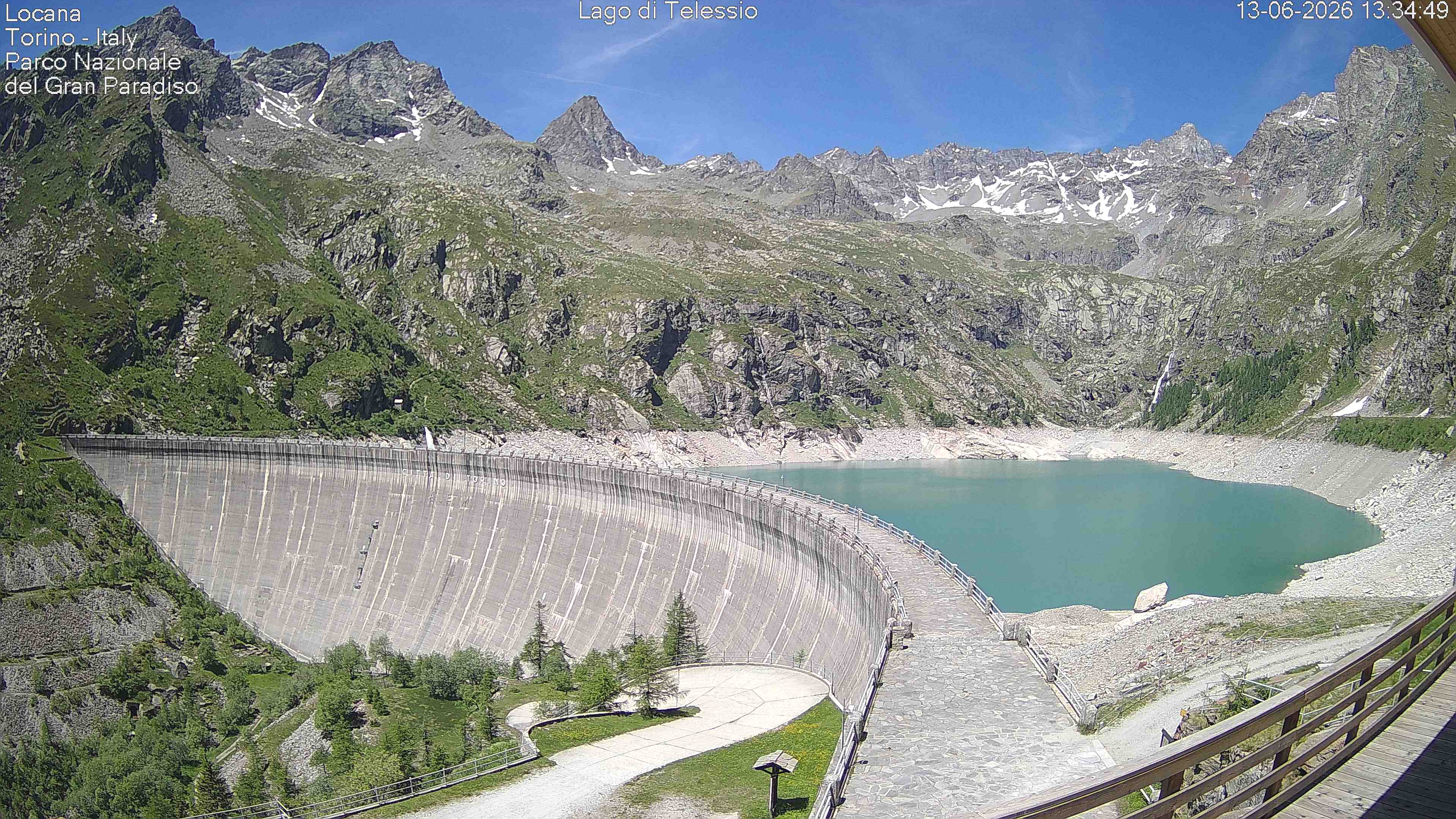 immagine della webcam nei dintorni di Pont-Canavese: webcam Locana