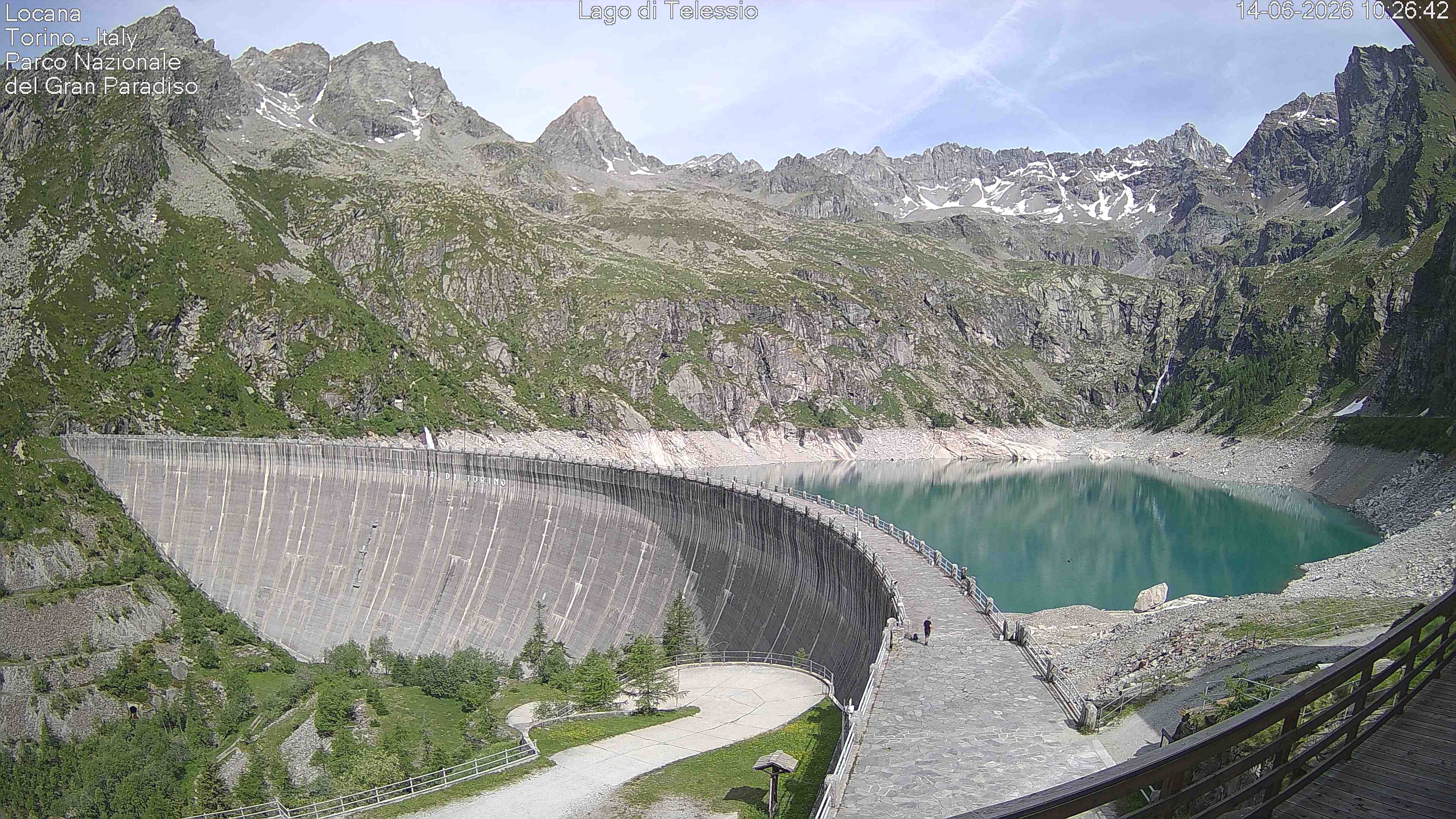 immagine della webcam nei dintorni di Ribordone: webcam Locana