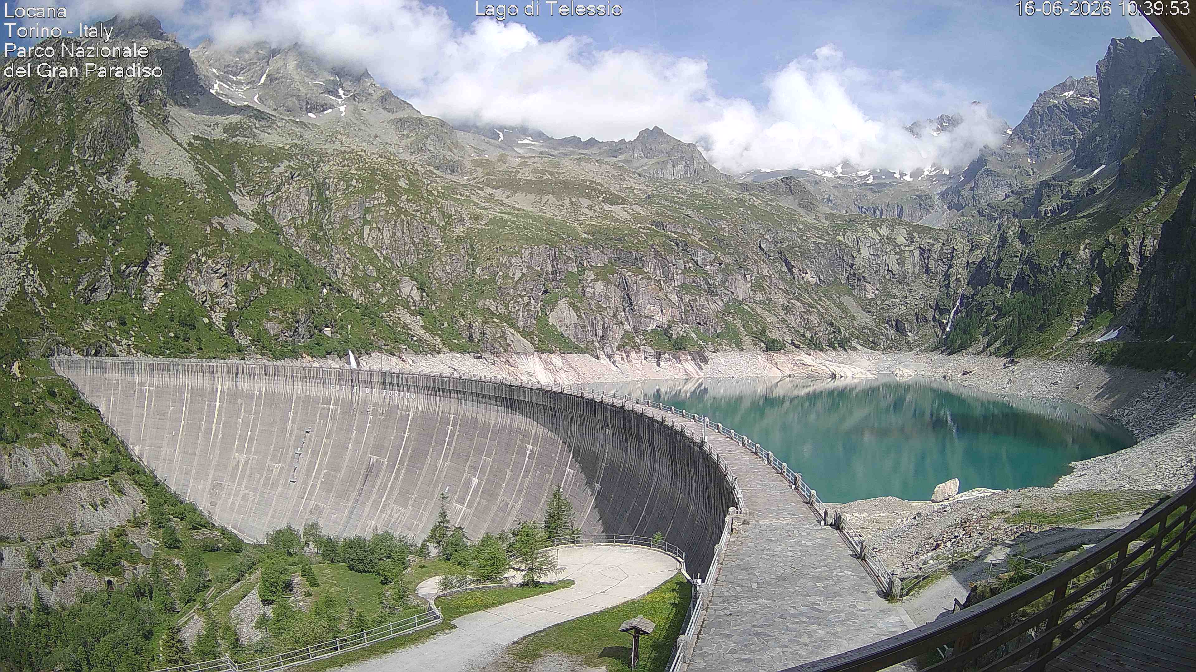 immagine della webcam nei dintorni di Germagnano: webcam Locana