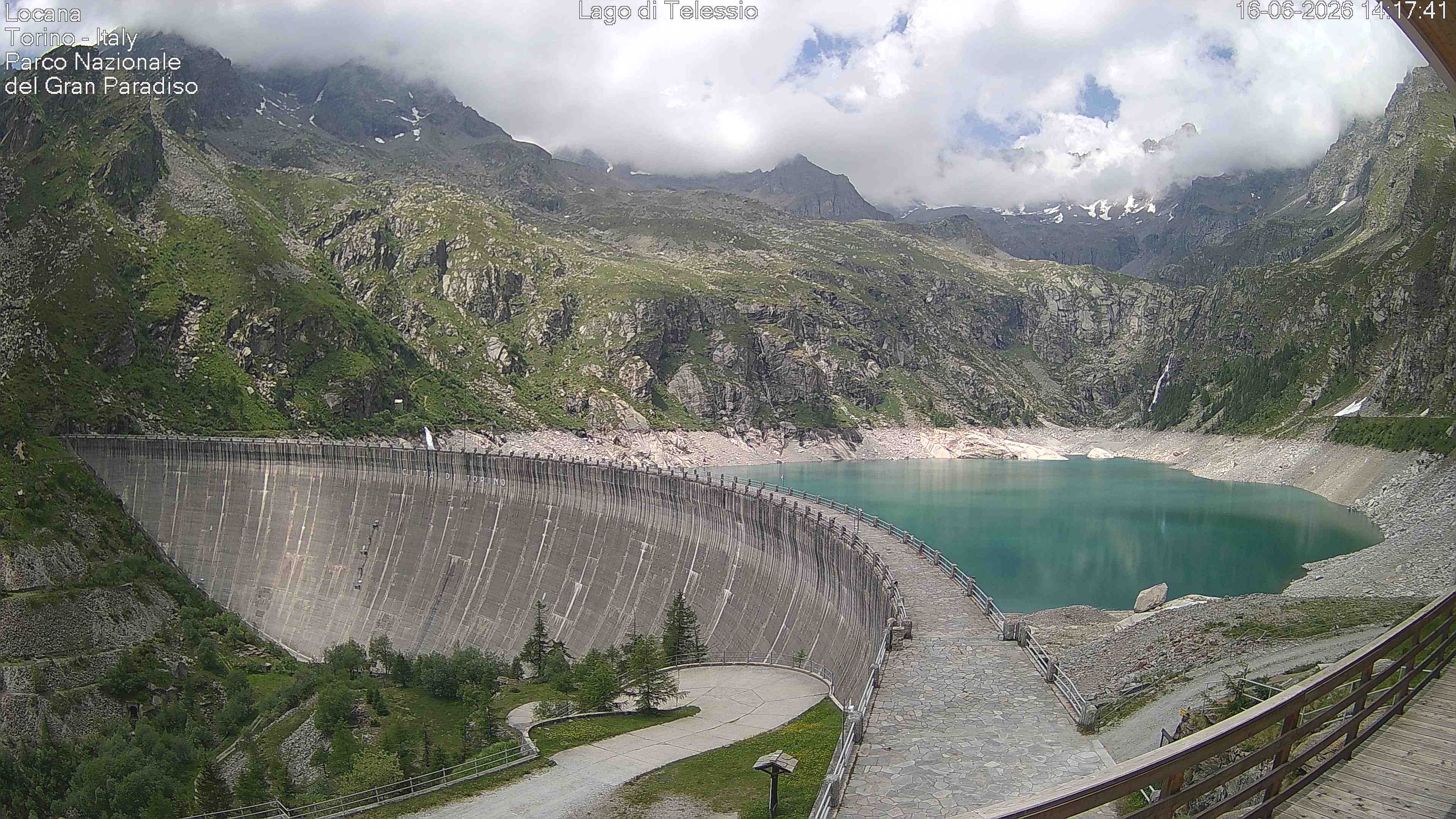 immagine della webcam nei dintorni di Cantoira: webcam Locana