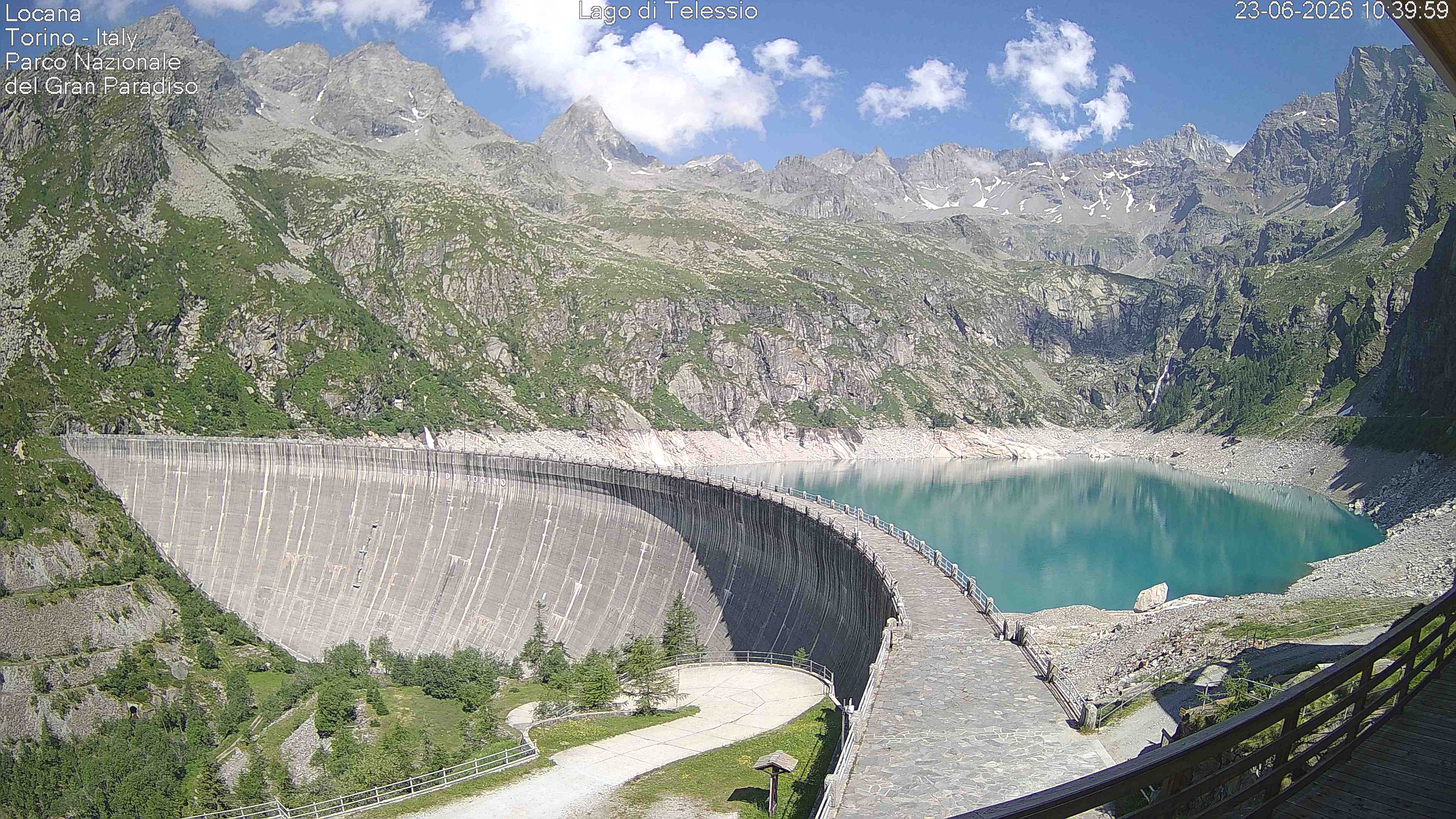 immagine della webcam nei dintorni di Noasca: webcam Locana