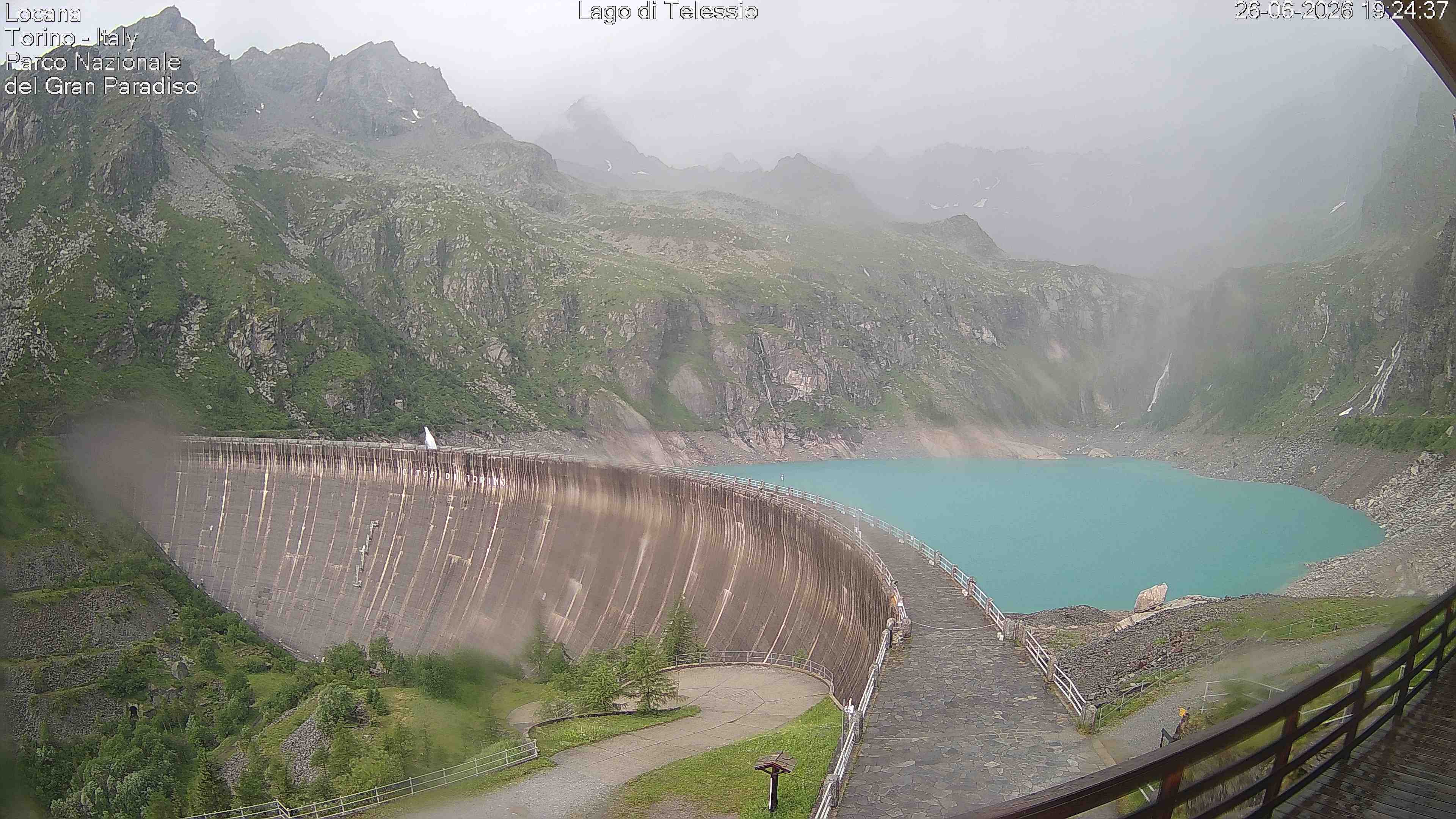 immagine della webcam nei dintorni di Lanzo Torinese: webcam Locana