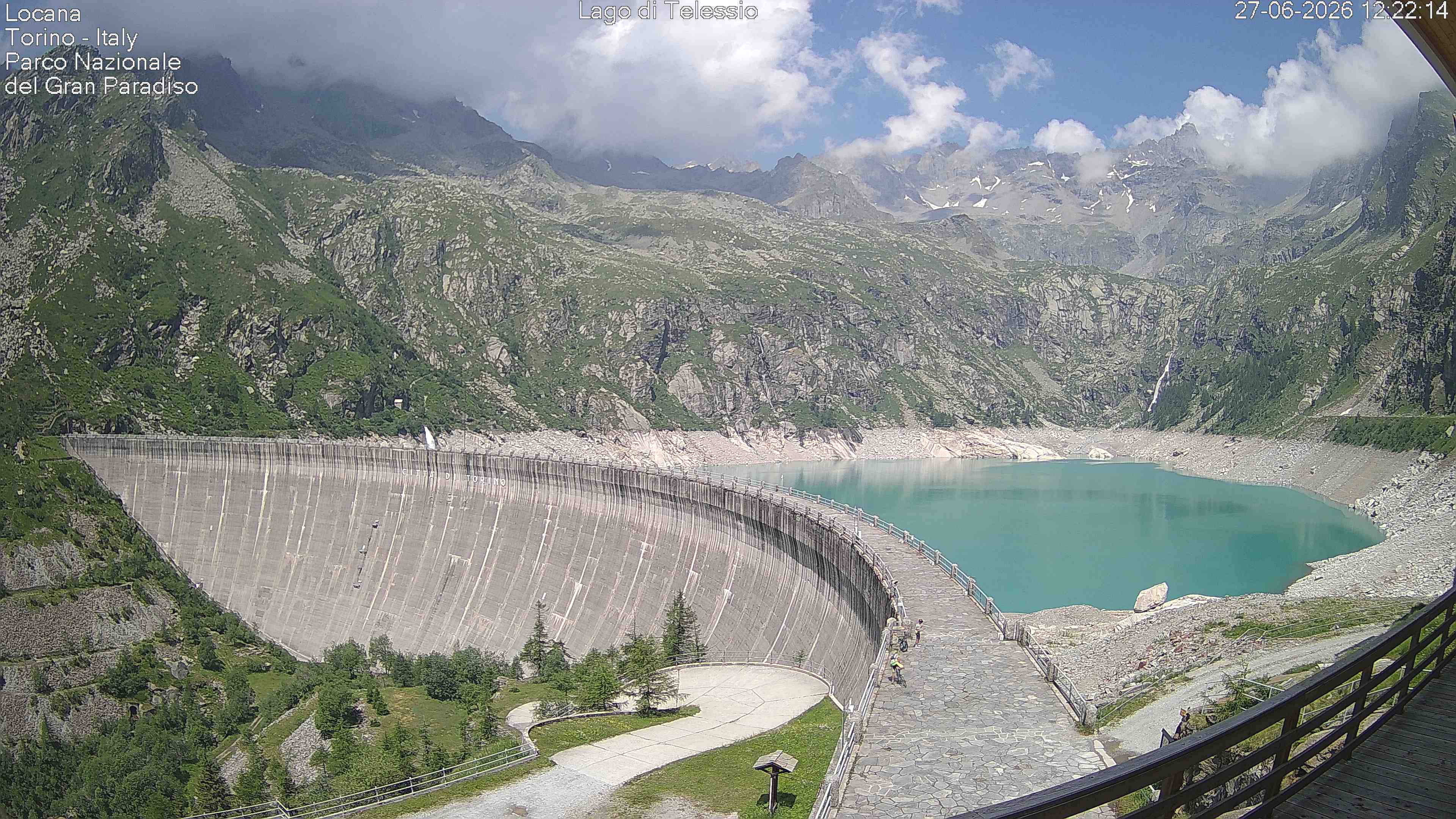 immagine della webcam nei dintorni di Frassinetto: webcam Locana