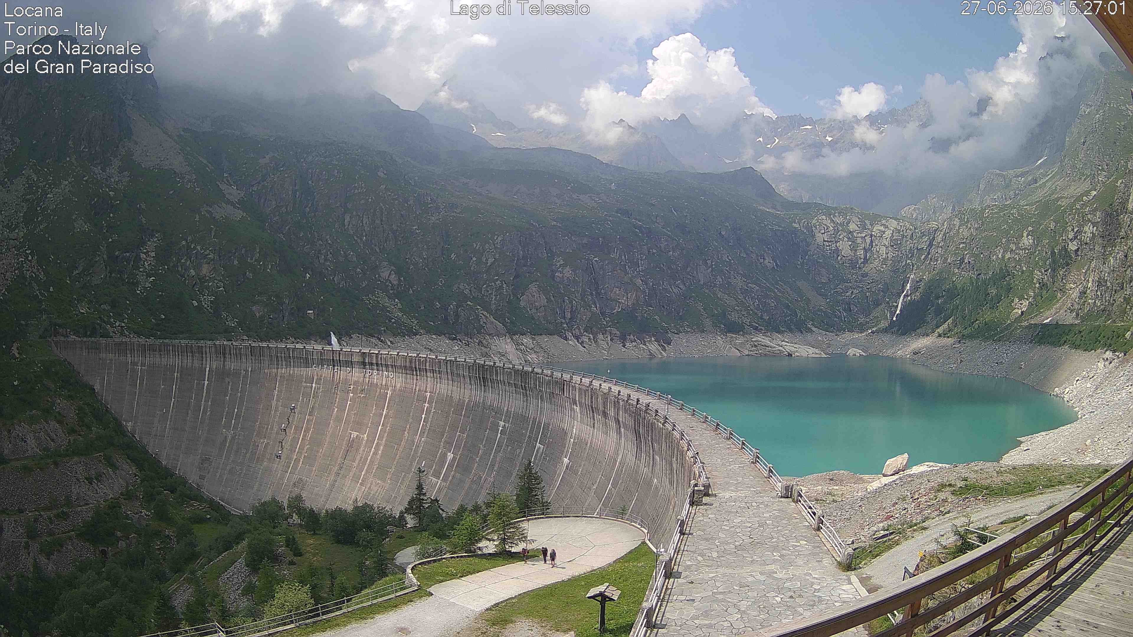 immagine della webcam nei dintorni di Frassinetto: webcam Locana