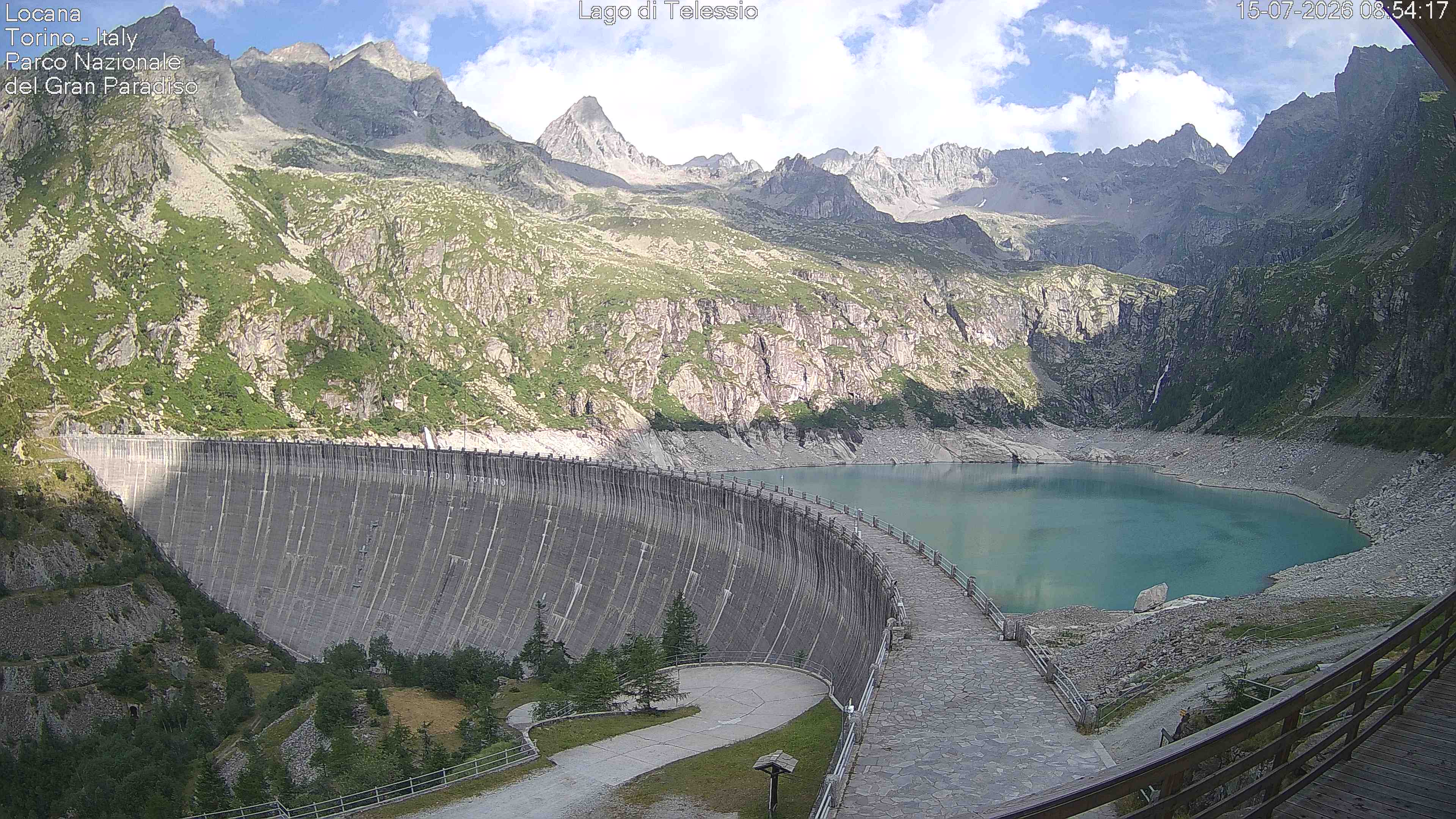 immagine della webcam nei dintorni di Coassolo Torinese: webcam Locana