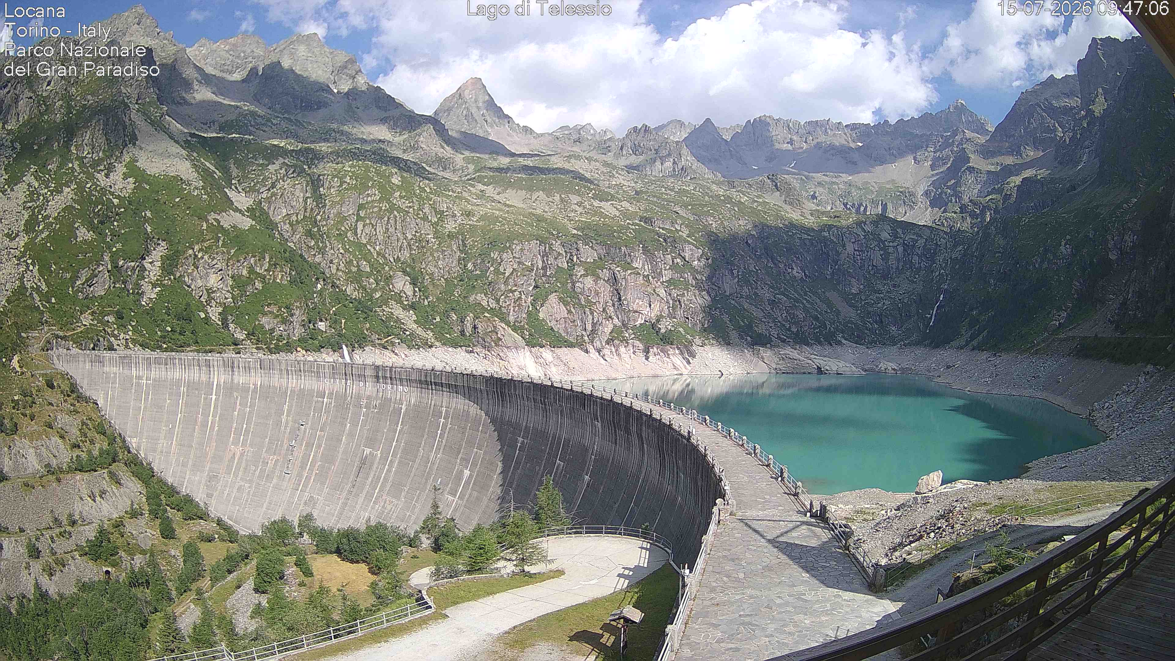 immagine della webcam nei dintorni di Coassolo Torinese: webcam Locana